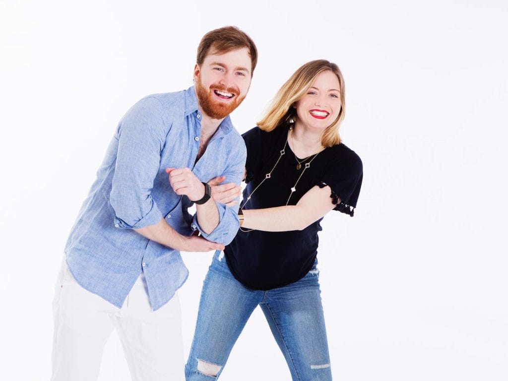 Couple in Cambridge Photo Studio